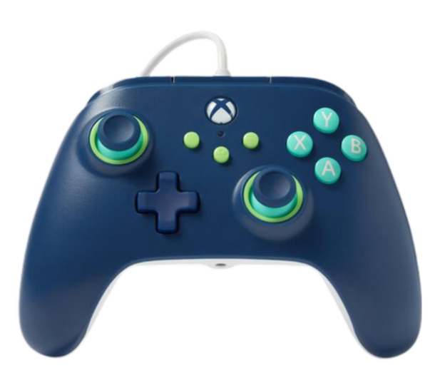 PowerA XS/PC Pad przewodowy - błękit morski XBGP0380-01 - 1294394 - zdjęcie